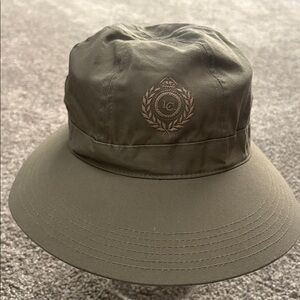 Vintage 1993 Liz Claiborne Khaki Green Bucket Hat. Excellent condition!